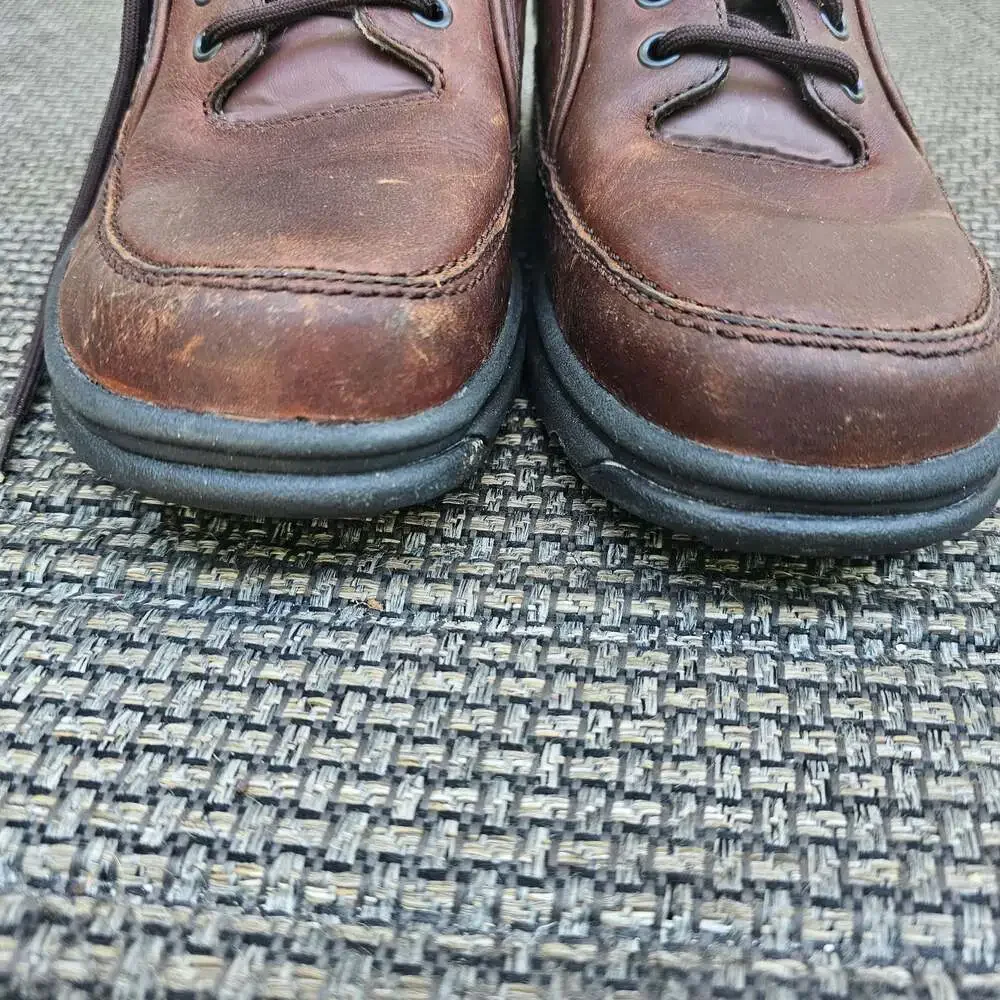 Rockport Men's Brown Leather Comfort Oxford Lace Up Shoes Size 11 Wide Casual